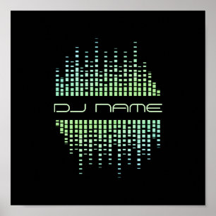 Poster Remixer producteur de musique DJs