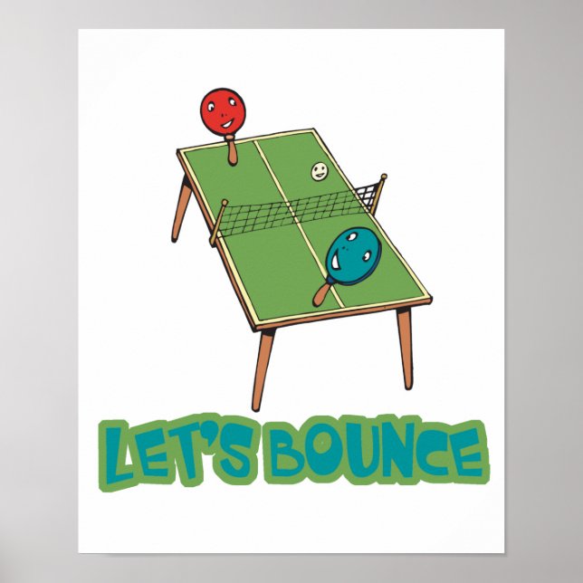 Poster Remonte Ping Pong Tennis (Devant)