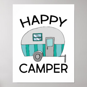 Poster Remorque de Camper
