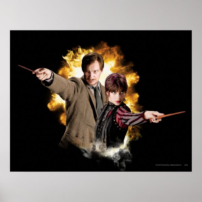 Poster Remus Lupin et Nymphadora Tonks-Lupin (Devant)