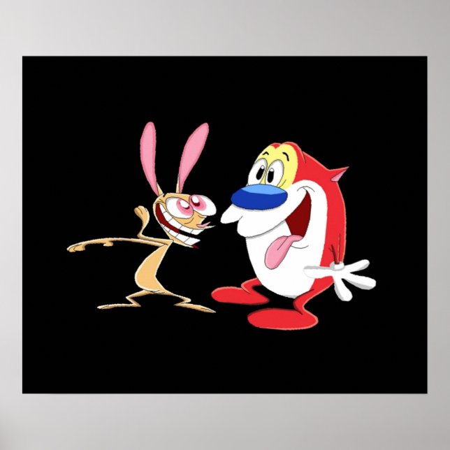 Poster Ren Et Stimpy (Devant)