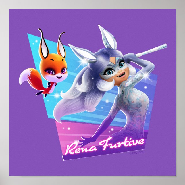 Poster Rena Furtive Graphic (Devant)