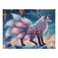 Renard céleste à neuf queues