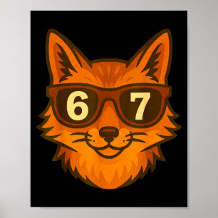 Poster Renard Drôle Célibataires 67 Six Sept Mème