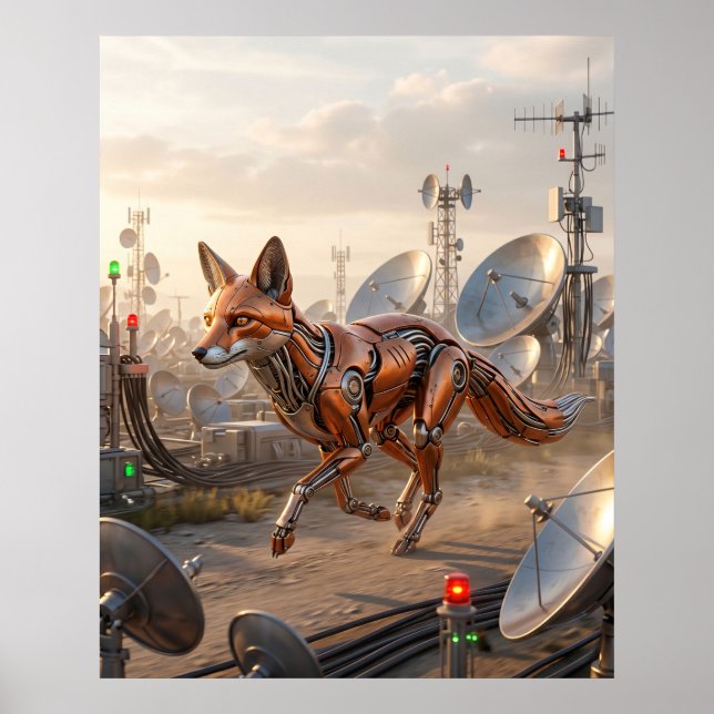 Poster Renard forgé d'Ember (Devant)