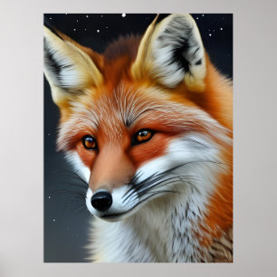 Poster Renard rouge