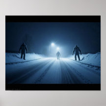 Rencontre d'hiver (14 x 11)