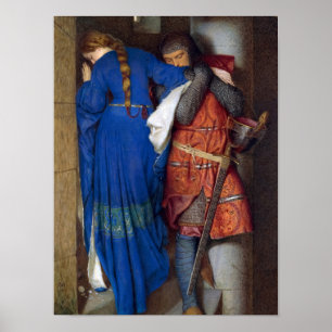 Poster Rencontre sur les escaliers à tourelle par Burton