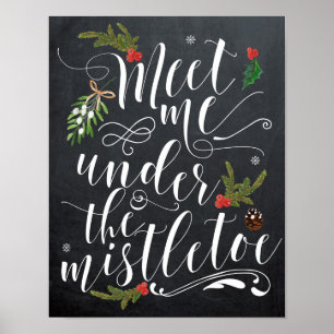 Poster Rencontrez-moi sous la copie de Noël de vacances