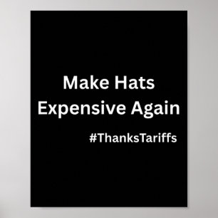 Poster Rendez les chapeaux chers à nouveau drôle Trump Ch