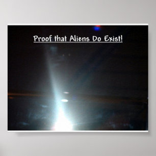 Poster Rendez résistant que les aliens existent