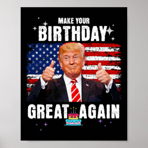 Poster Rendez votre anniversaire formidable