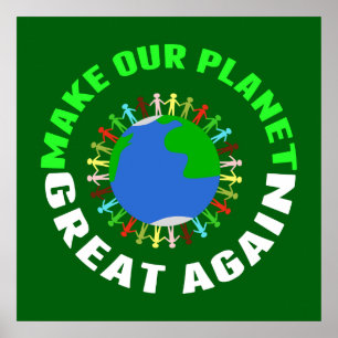 Poster Rendons sa grandeur à notre planète
