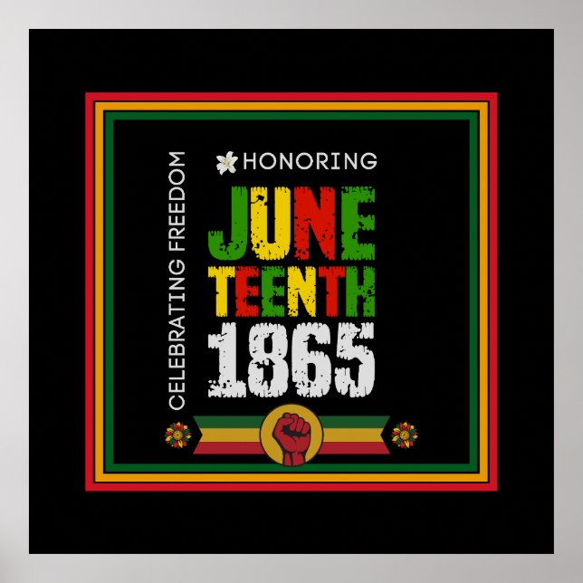 Poster Rendre hommage à la liberté du 11 juin 1865 (Devant)