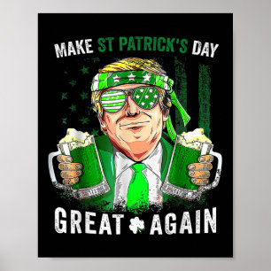 Poster Rendre la fête de la Saint Patrick grande à nouvea