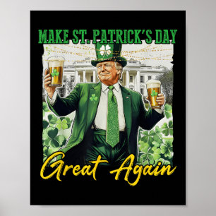 Poster Rendre la grandeur du Jour de la Saint Patrick à n