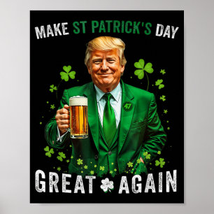 Poster Rendre la grandeur du Jour de la Saint Patrick à n
