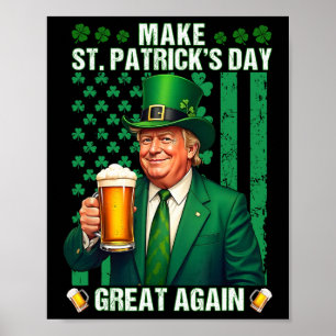 Poster Rendre la grandeur du Jour de la Saint Patrick à n