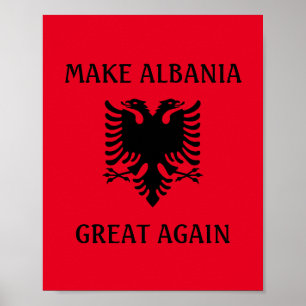 Poster Rendre sa grandeur à l'Albanie