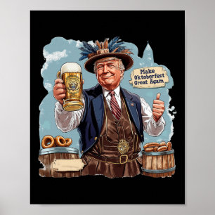 Poster Rendre sa grandeur à Trump Beer Mug