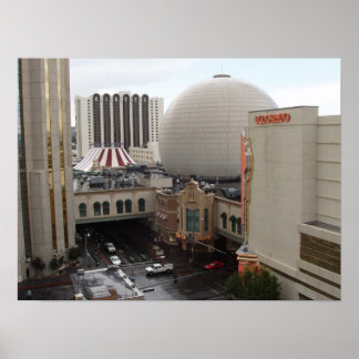 Poster Reno Nevada de Virginia Street