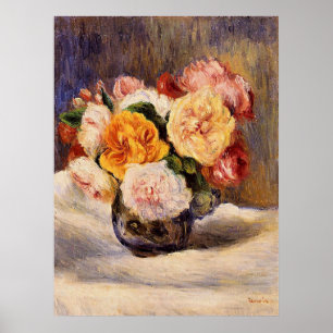 Poster Renoir - Bouquet de Roses
