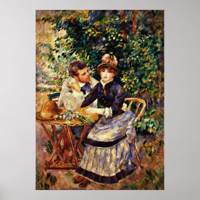 Poster Renoir - Dans le jardin (Devant)