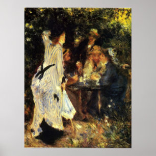 Poster Renoir - Dans Le Jardin 1876