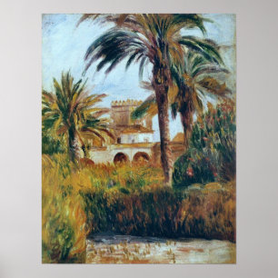 Poster Renoir - Le Jardin D'Essai À Alger 1882