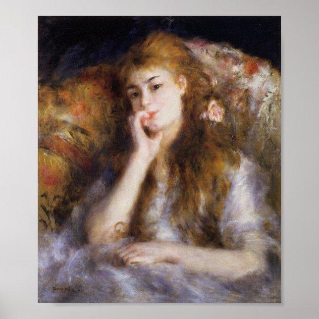 Poster Renoir, Le Penseur (Devant)