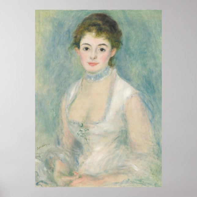 Poster Renoir Madame Henriot Portrait Art (Devant)