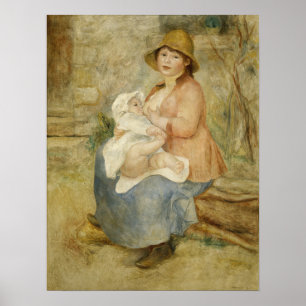 Poster Renoir - Maternité