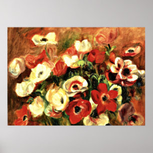 Poster Renoir - Spray of Anemones