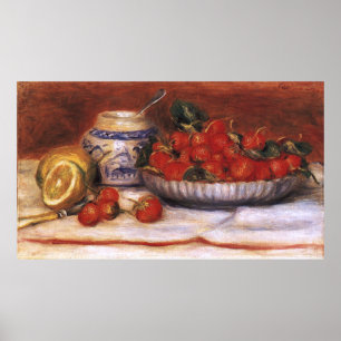 Poster Renoir: Strawberries