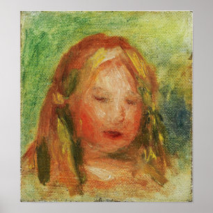 Poster Renoir - Study Of Child's Head (Coco)