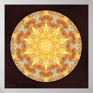 Poster Renouveler l'impression Mandala