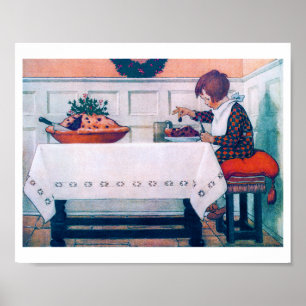 Poster Repas de Noël, Jessie Willcox Smith
