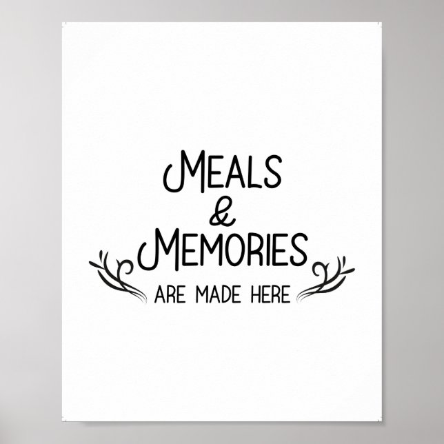 Poster Repas et souvenirs Citations, Citations de cuisine (Devant)