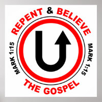 Repentez et croyez l'Évangile : Jésus foi chrétien