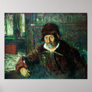 Poster Repin - Autoportrait 1920
