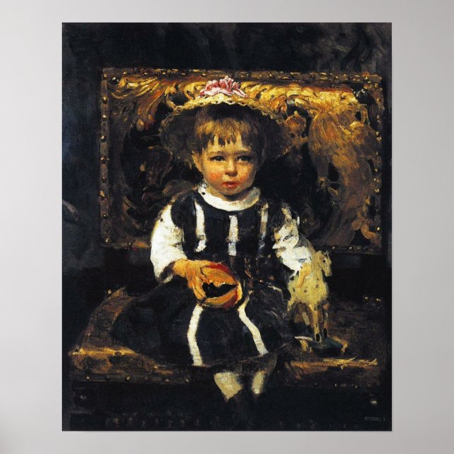 Poster Repin - Vera Repina 1874 (Devant)