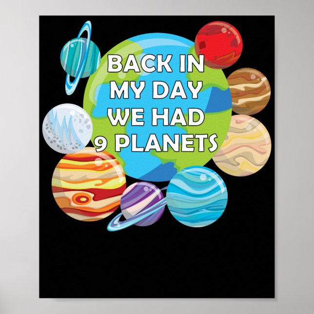 Poster Repose en paix Pluto - De retour à mon époque, nou (Devant)