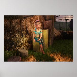 Poster Repose Sur Un Art numérique Stump Daz Studio
