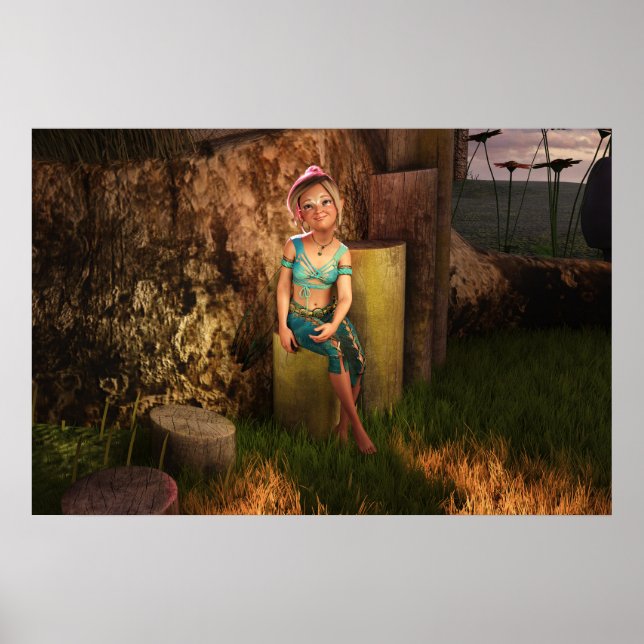 Poster Repose Sur Un Art numérique Stump Daz Studio (Devant)