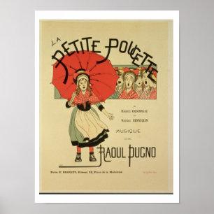 Poster Reproduction d'une publicité par affichage