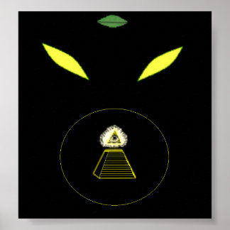 Poster républicain satanique