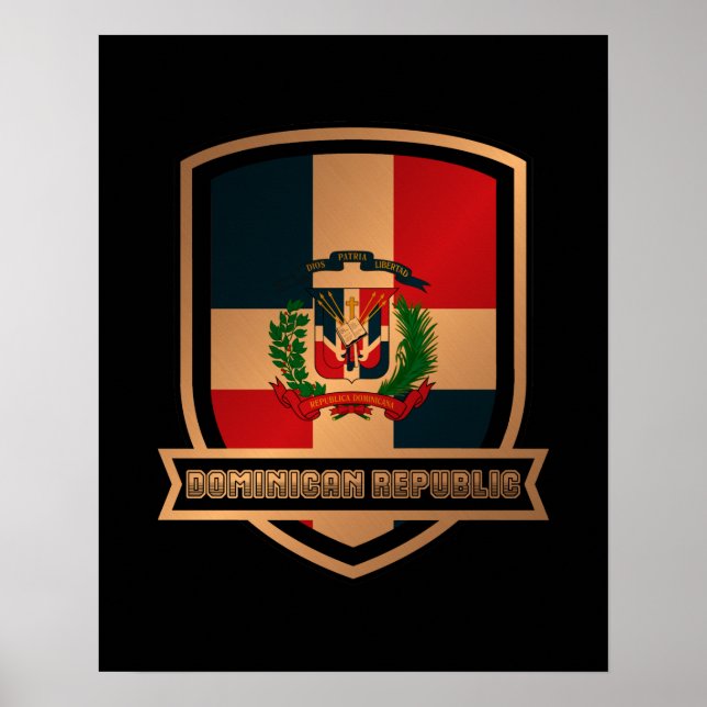 Poster République dominicaine (Devant)
