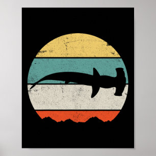 Poster requin marteau