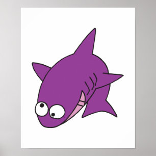Poster requin pourpre