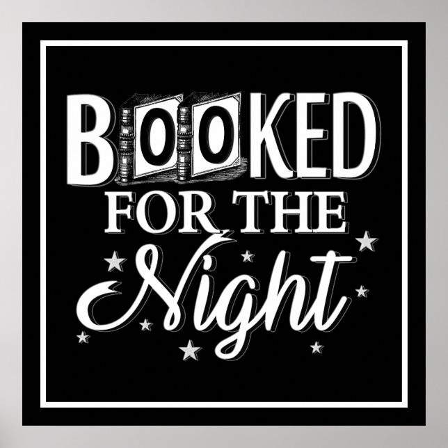 Poster Réservé Pour La Nuit (Devant)